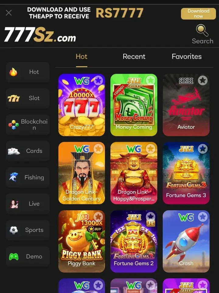 777 Sz Game home