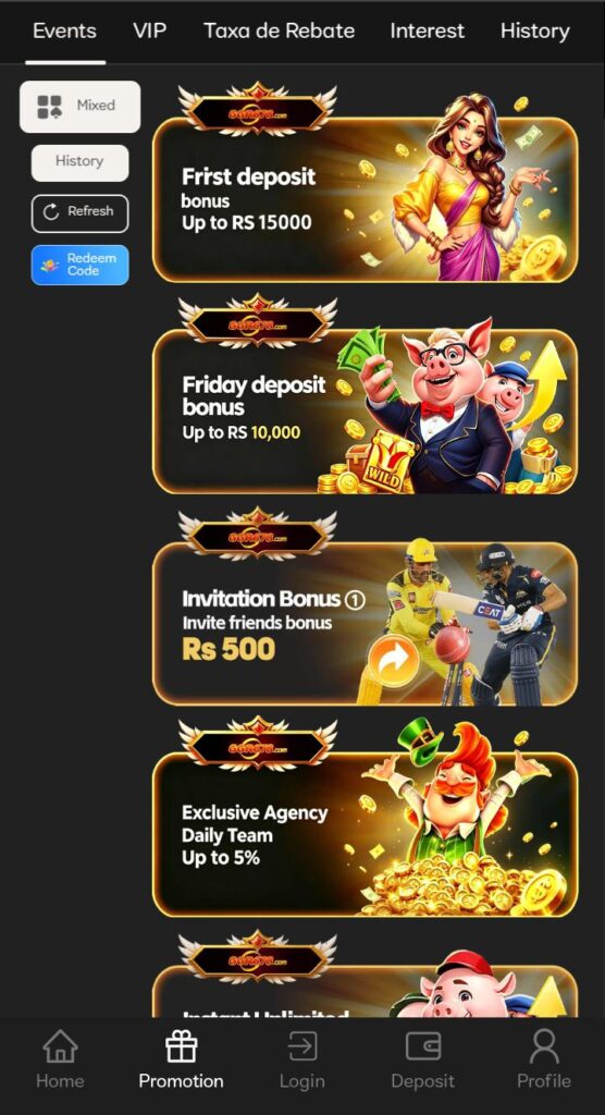 GG R678 Game bonuses